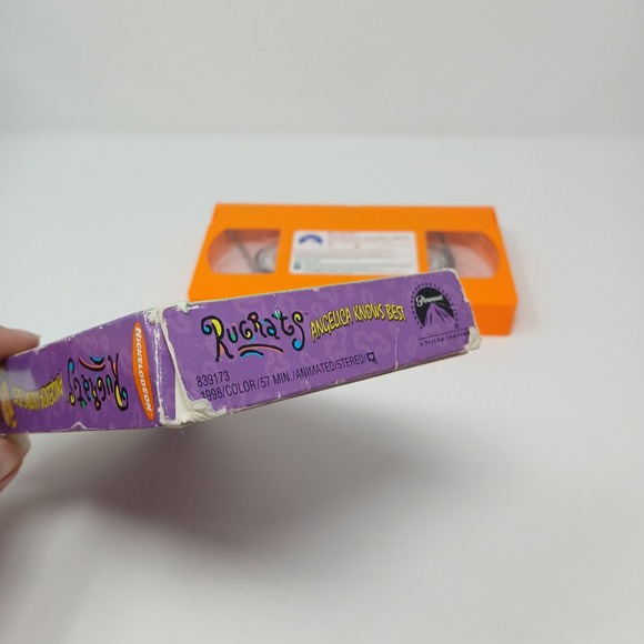 Vintage Rugrats Angelica The Divine VHS Nickelodeon Lot of Toys Plush Books - Picture 11 of 16